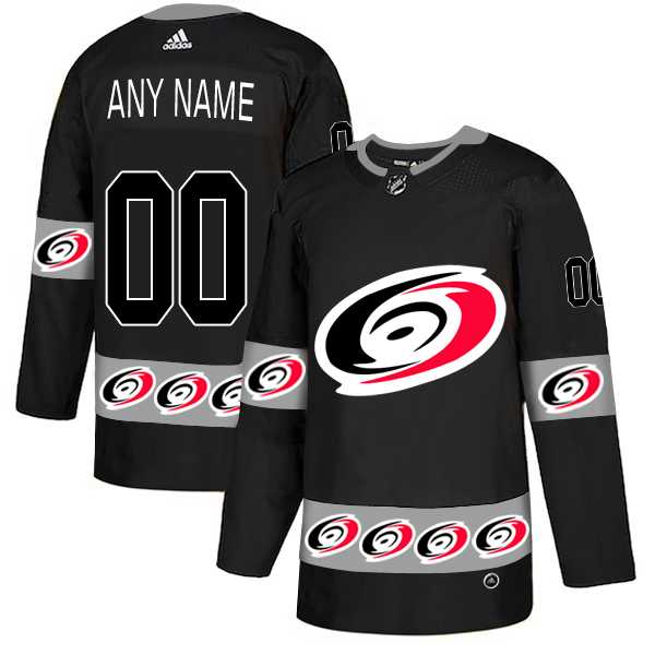 Customized Men's Carolina Hurricanes Black Team Logos Fashion Adidas Jersey,We sell and wholesale Customized Men's Carolina Hurricanes Black Team Logos Fashion Adidas Jersey on line form chian!